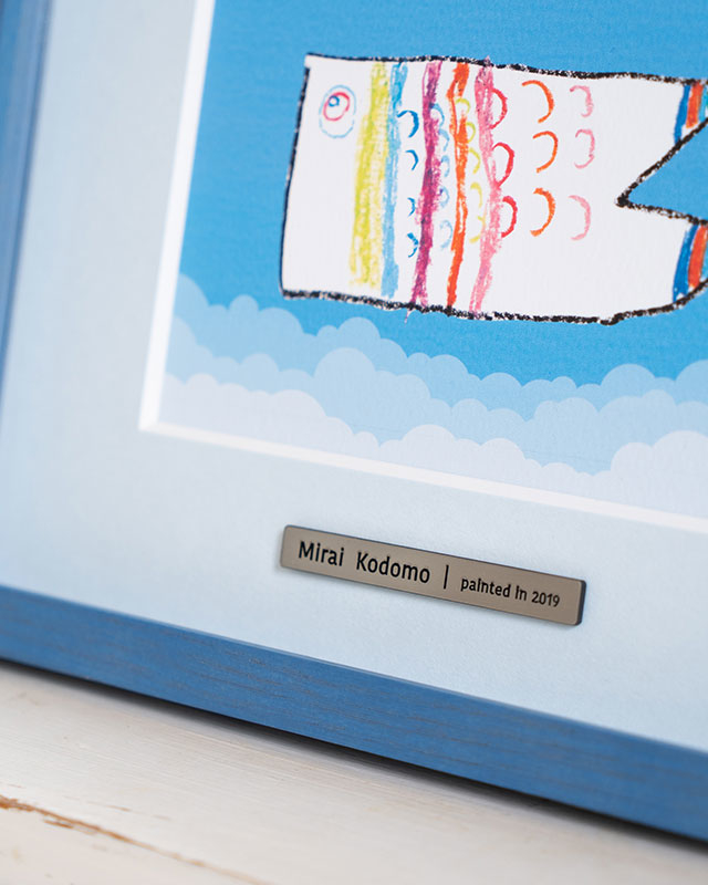 絵に言葉を添えてぐっとおしゃれに